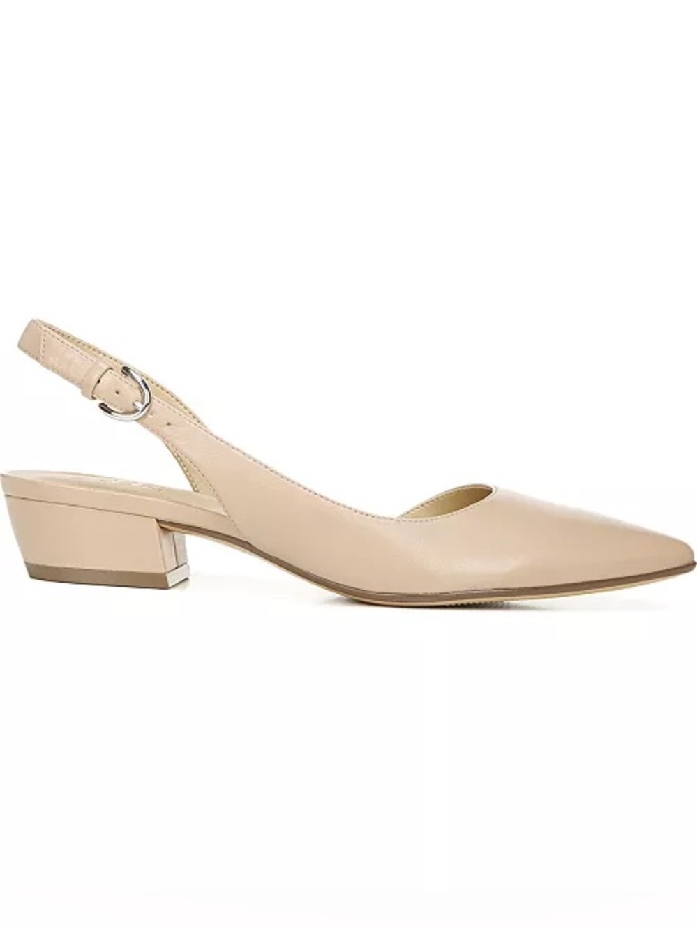 Naturalizer tan slingback flats